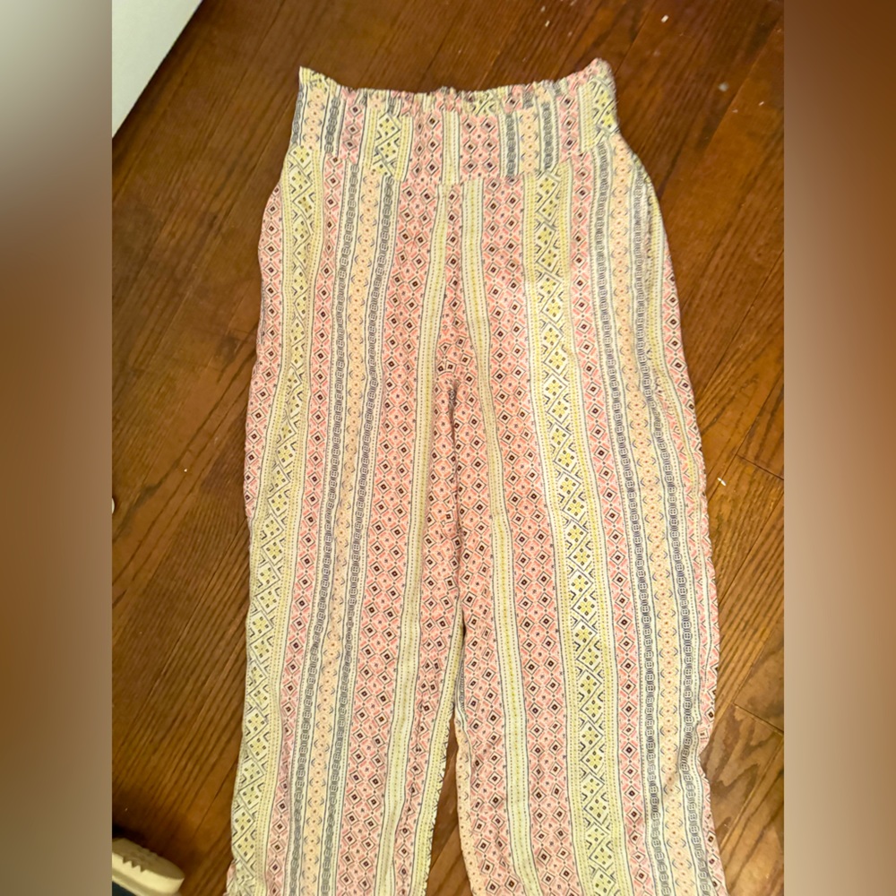 Sanctuary x Anthropologie Palazzo Pants in Pink Rose Size XS
